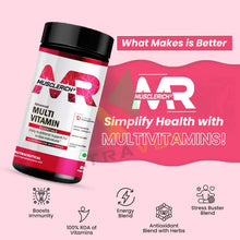 Load image into Gallery viewer, MuscleRich Advanced Multivitamin powered by KSM66 Ashwagandha 60 Tablets Product vendor