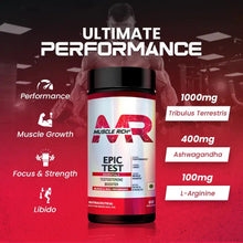 Load image into Gallery viewer, MuscleRich Epic Test ( Testosterone Booster) 60 Tablets Product vendor