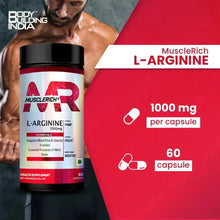 Load image into Gallery viewer, MuscleRich L-Arginine (60 Capsules) Product vendor