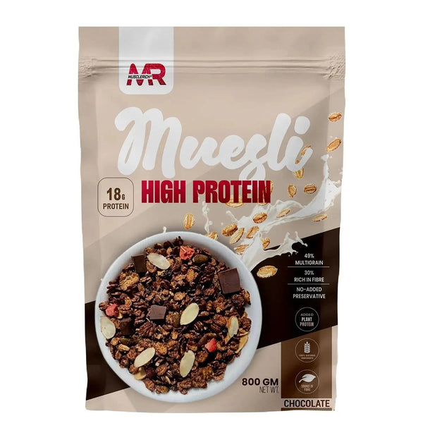 MuscleRich Muesli High Protein (Chocolate) 800gm Product vendor