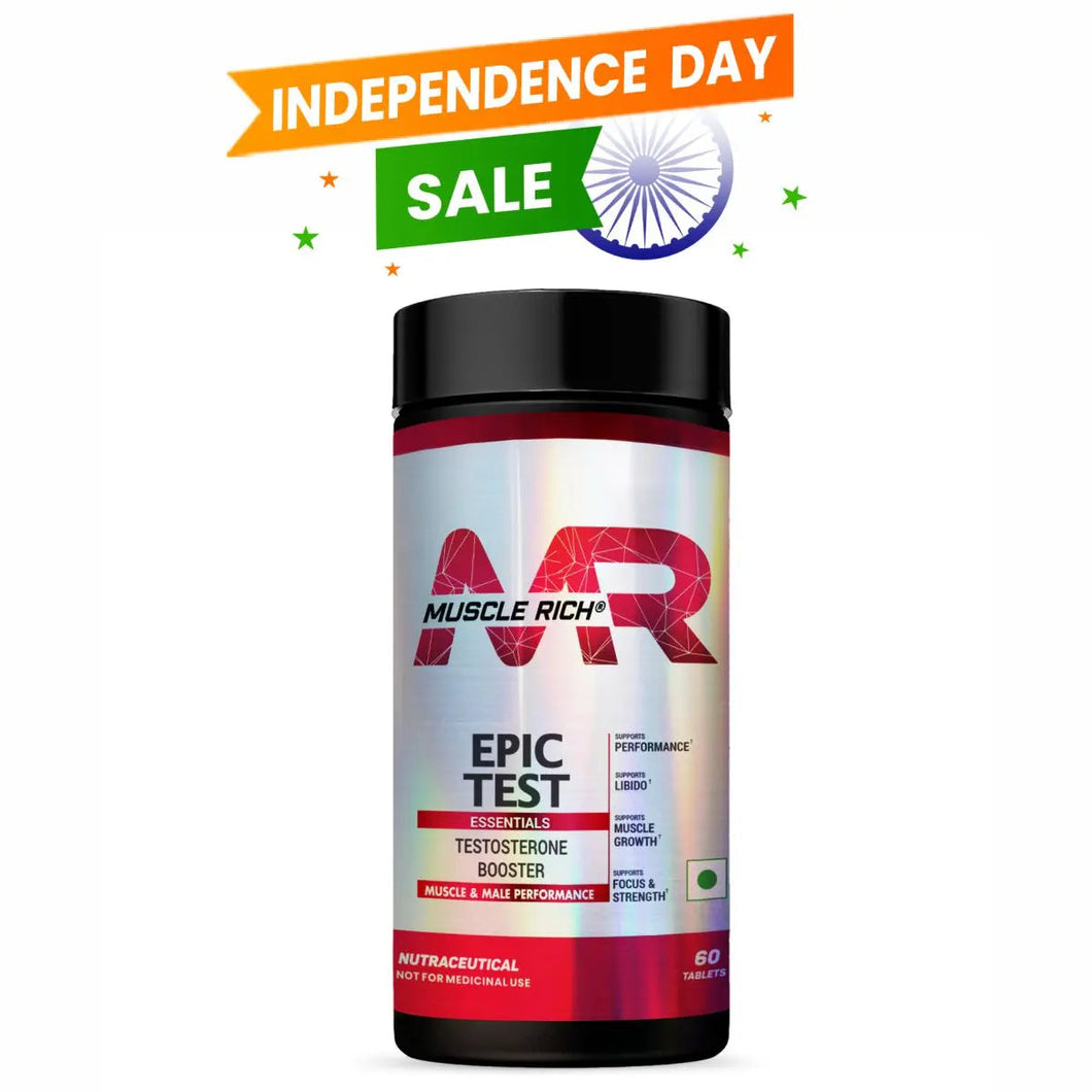 MuscleRich® Epic Test (Testosterone Booster) 60 Tablets Product vendor