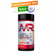 Load image into Gallery viewer, MuscleRich® Omega-3 Fish Oil (1000mg Omega 3 including EPA &amp; DHA) 60 Softgel CB Product vendor
