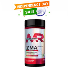 Load image into Gallery viewer, MuscleRich® ZMA (Magnesium with Zinc &amp; Vitamin B-6) 60 Tablets Product vendor

